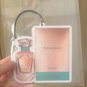 Tiffany & Co Rose Gold car freshie
